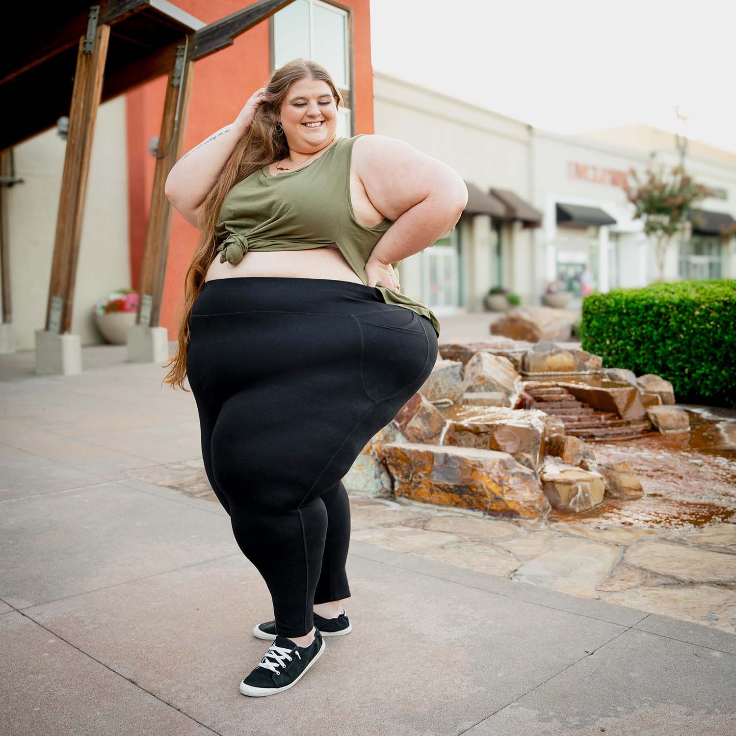 Short Squat Proof Leggings - Black (V2)